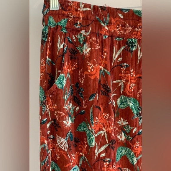 Excellent Condition, Garnet Hill Red "Raelle Midi Skirt" w/ Pockets, Size L/XL - Picture 6 of 16